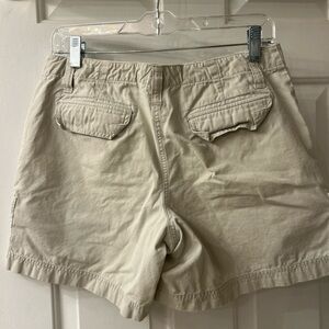 J. Crew Tan Cargo Shorts Casual Cotton Blend